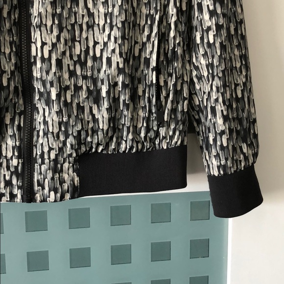 TopMan Paint Stroke Print Bomber Jacket - Picture 4 of 7